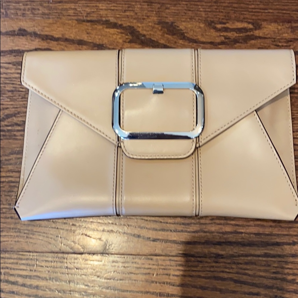Leather clutch